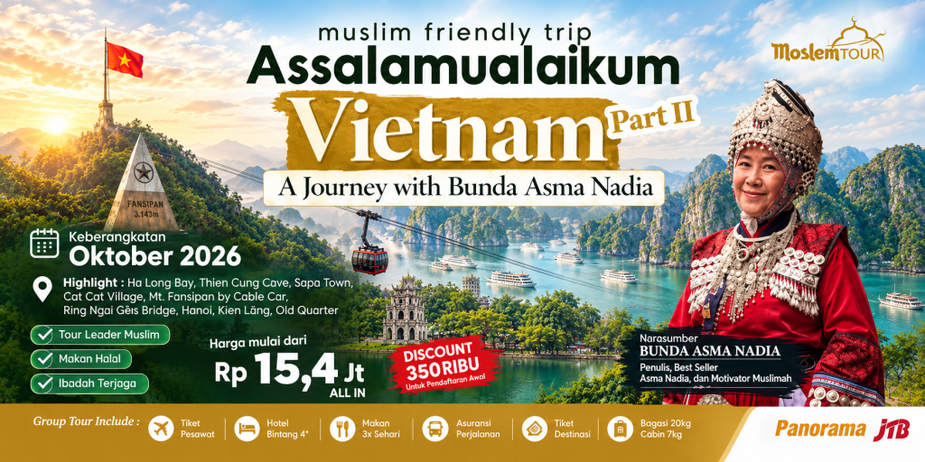 asma nadia trip vietnam 2