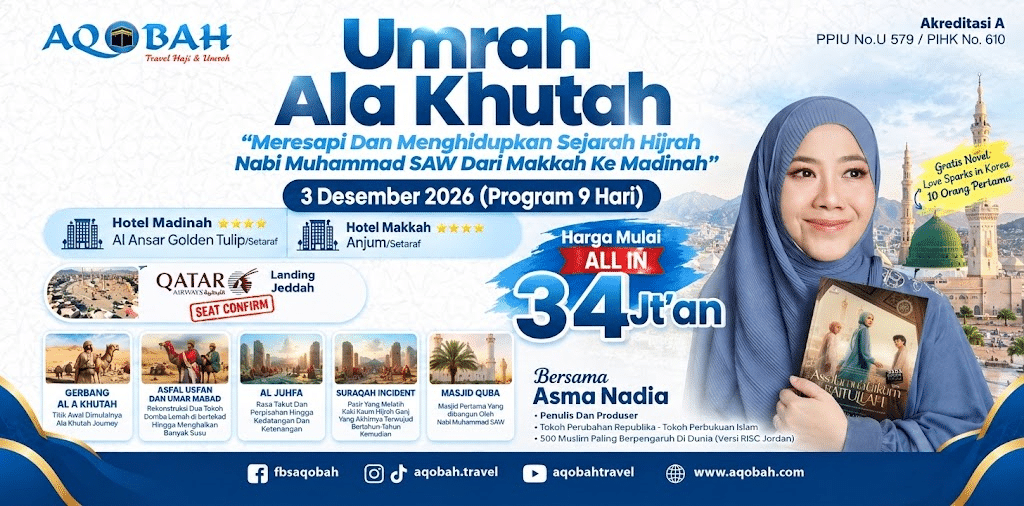 umroh bareng asma nadia aqobah
